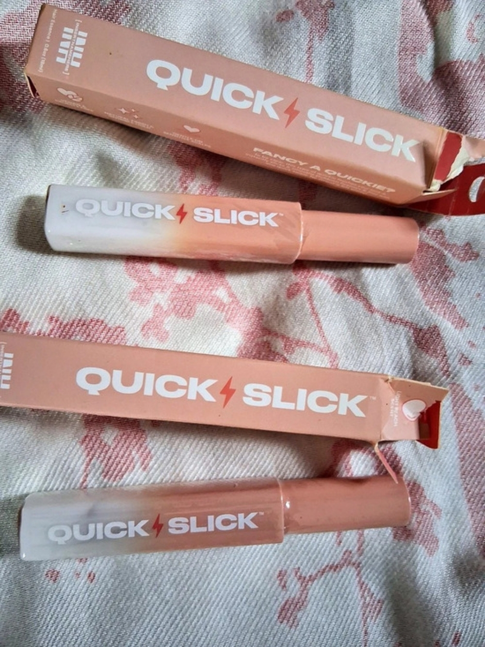 INH Hair Quick Slick Pink Set NWT